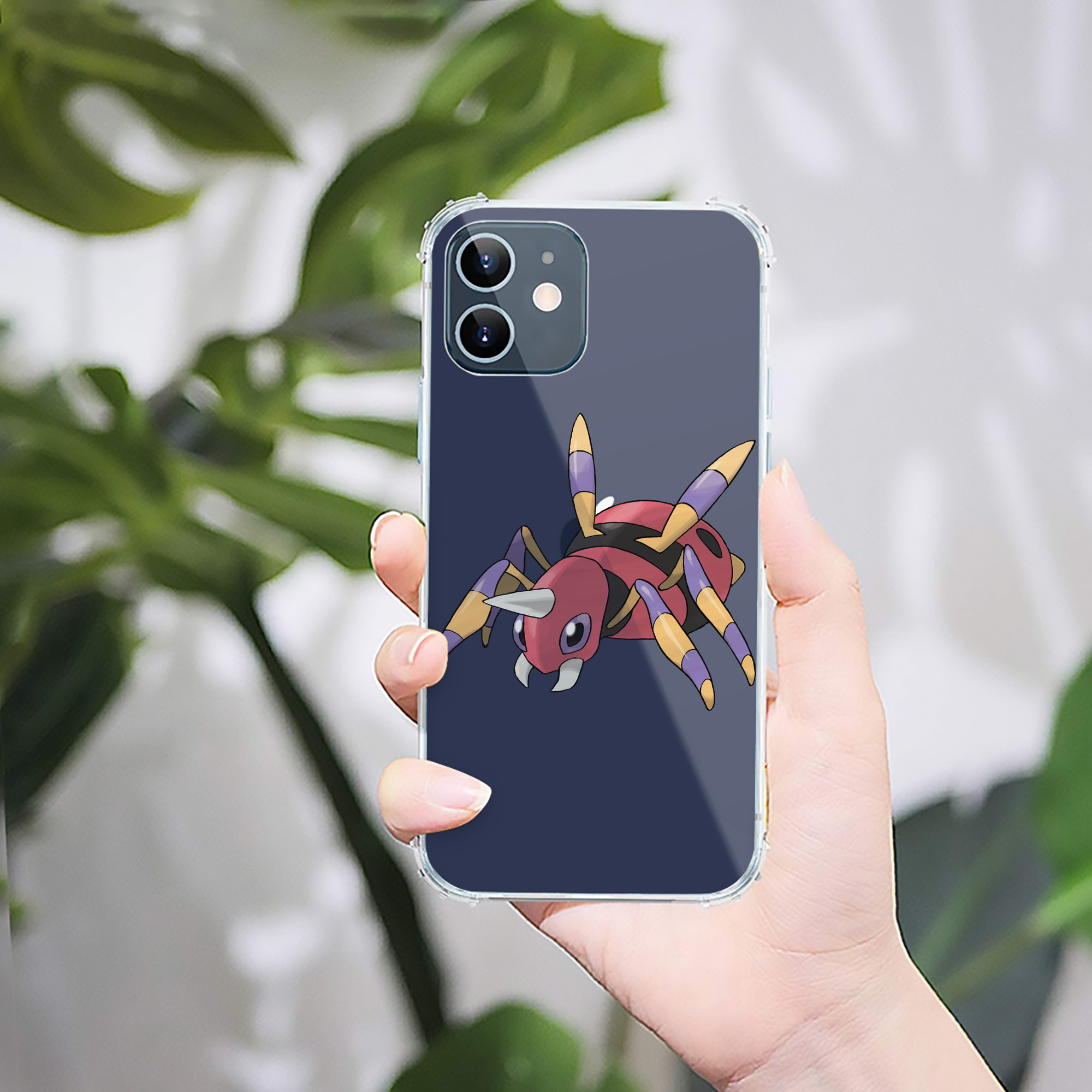 （画像用） ポケットモンスター Pokémon 【iPhone 12シリーズ対応】透明スマホケース（クリアソフトケース）